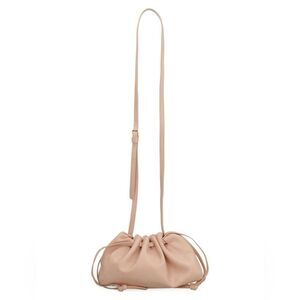 Mansur Gavriel Bloom Leather Mini Bag In Pale Pink